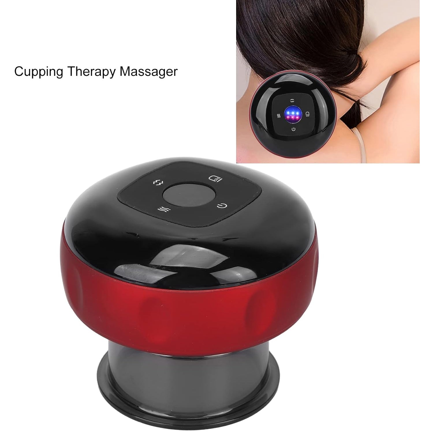 12625 Electric Intelligent Breathing Cupping Massage Instrument The Smart Cupping Therapy Set's Massager for Muscle and Joint Pain Cellulite Massage Back Pain Relief for Back Shoulder Leg (1 Pc) 12625 Electric Intelligent Breathing Cupping Massage Instrument The Smart Cupping Therapy Set's Massager for Muscle and Joint Pain Cellulite Massage Back Pain Relief for Back Shoulder Leg (1 Pc)